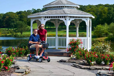 Dark Slate Gray Buzzaround XL 3-Wheel Mobility Scooter