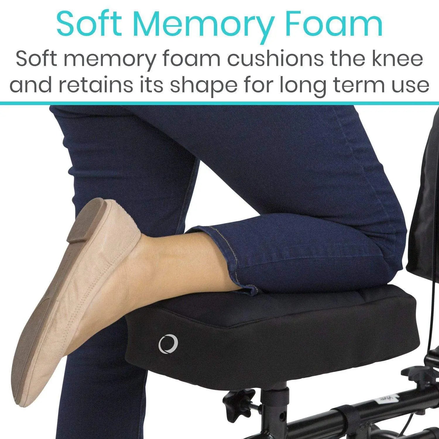 Dark Slate Gray Memory Foam Knee Walker Pad