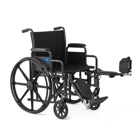 Medline Guardian K1 20" Black Wheelchair