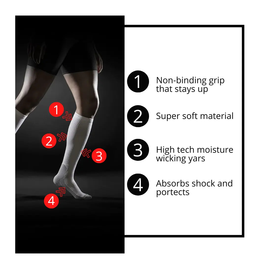 Full Socks Recovery | Chaussettes de compression | Noir