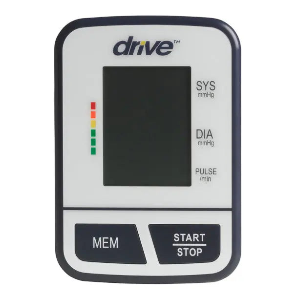 Light Gray Automatic Blood Pressure Monitor