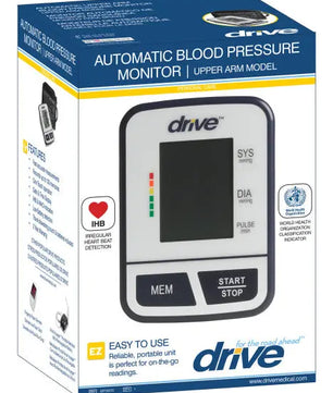 Light Gray Automatic Blood Pressure Monitor