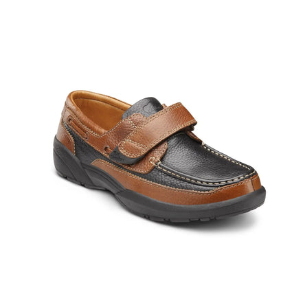 Dr. Comfort Mike Men's Boat Shoe, Main Image