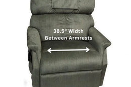 Dark Olive Green Bariatric Lift Chair Rental