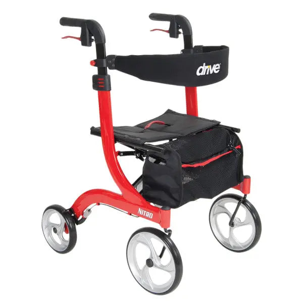 Red Drive Medical Nitro Rollator 