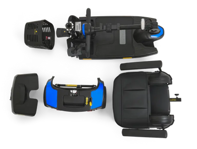 Dark Slate Gray Buzzaround XL 3-Wheel Mobility Scooter