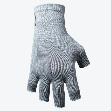 White Smoke Fingerless Circulation Gloves