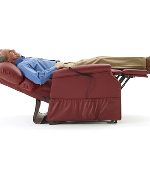 Infinite Position Lift Chair Rental - Sleeping Position - Dahl Medical Supply