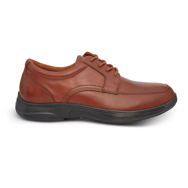 Anodyne Men's No.12 Oxford - BURNISHED BROWN, full grain leather