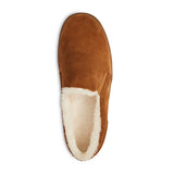 Anodyne Men's No. 18 Smooth Toe Therapeutic Diabetic Slipper. Camel - Top View