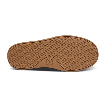 Anodyne Men's No. 18 Smooth Toe Therapeutic Diabetic Slipper. Camel - Sole View