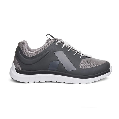 Anodyne Men's No.22 Sport Runner - Grey is treated with anti-microbial to keep shoe healthy