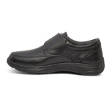 Anodyne Men's No. 28 Casual Oxford, Black with  microfiber lining