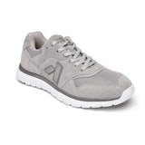 Anodyne Men's No. 50 Diabetic Therapeutic Comfort Sport Trainer, Grey with microfiber lining