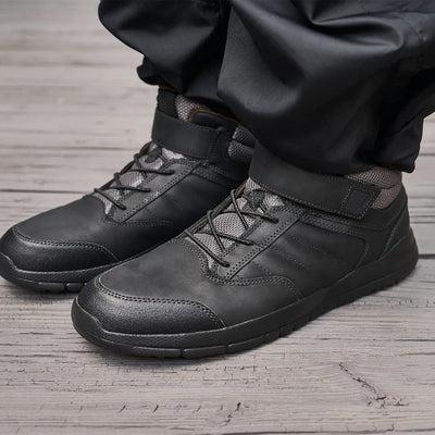 Dark Gray No. 56 Trail Boot - Oil Black