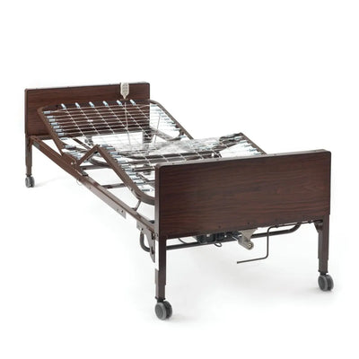 White Smoke MedLine Homecare Hospital Bed
