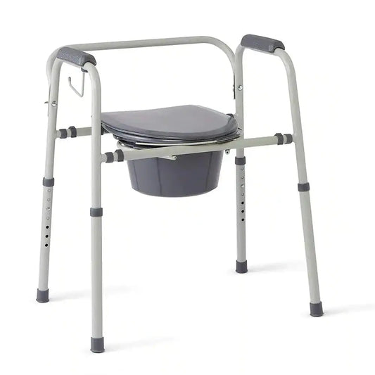 Medline, Standard Steel 3-in-1 Commode