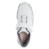 Anodyne Men's No.38 Sport Walker Diabetic Shoe, White - Top Image
