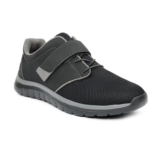 Anodyne No.46 Sport Jogger Men's Diabetic Shoe, Black - Main Image | Dahl Medical Supply