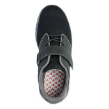 Anodyne No.46 Sport Jogger Men's Diabetic Shoe, Black - Top Image | Dahl Medical Supply