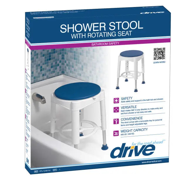 Drive Medical Swivel Shower Seat Stool