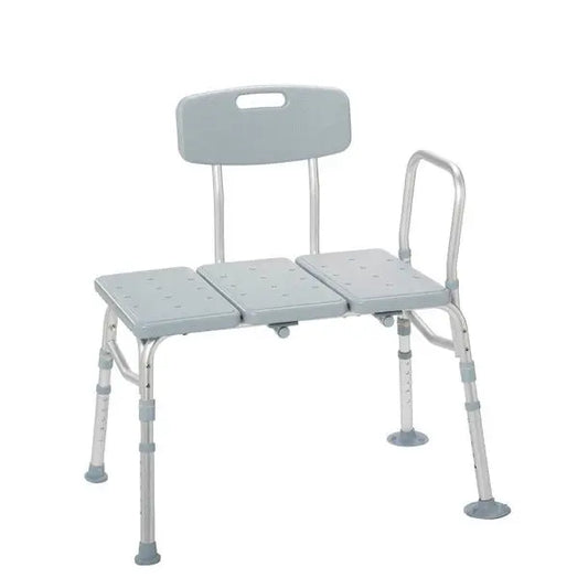 Gray Heavy Duty Bariatric Transfer Tub Bench