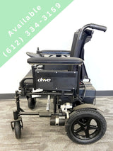 Gray Drive Medical Cirrus Plus EC Folding Power Wheelchair