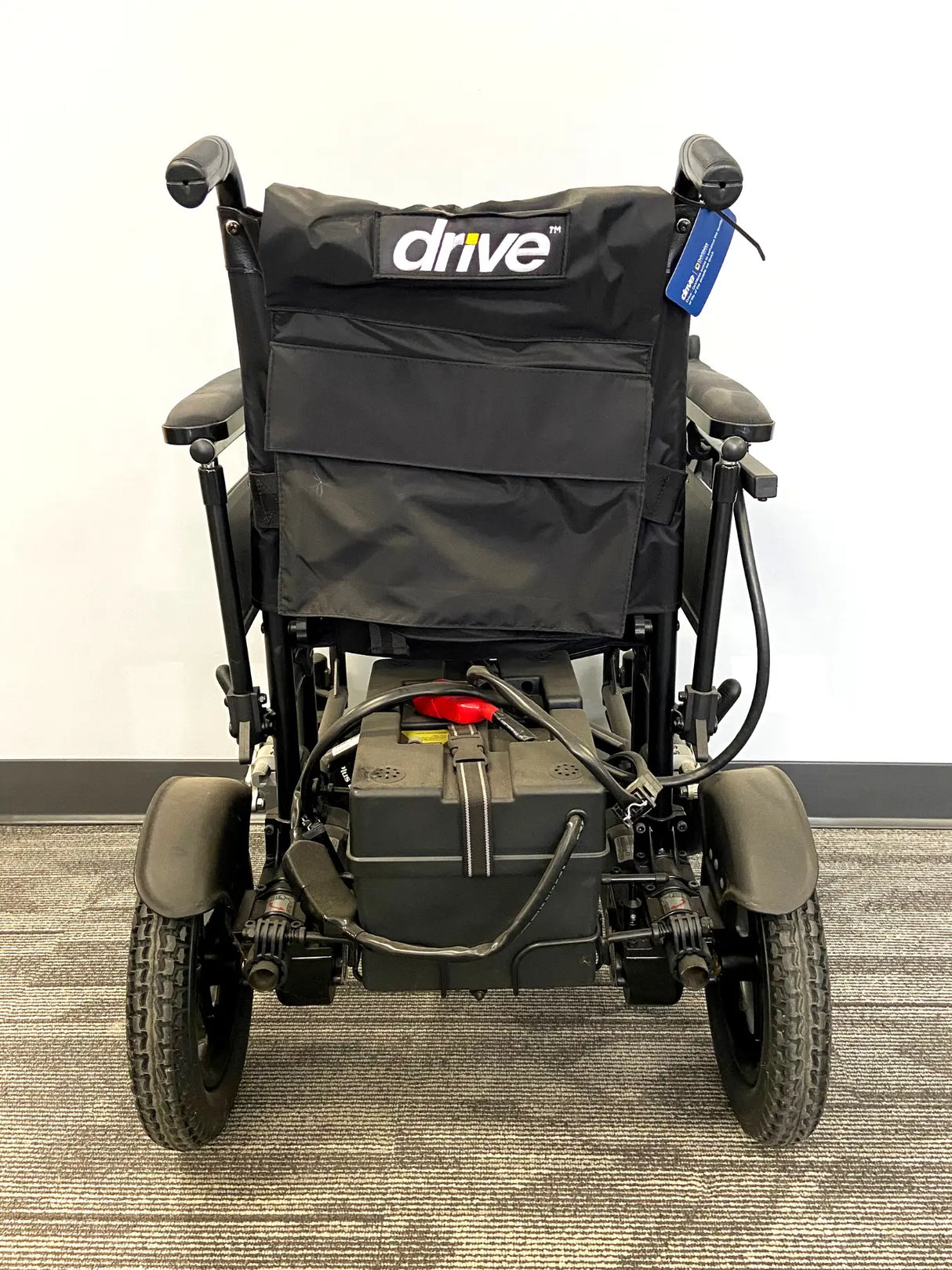 Dark Slate Gray Drive Medical Cirrus Plus EC Folding Power Wheelchair