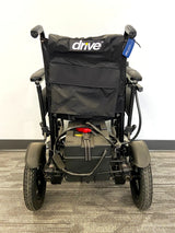 Dark Slate Gray Drive Medical Cirrus Plus EC Folding Power Wheelchair