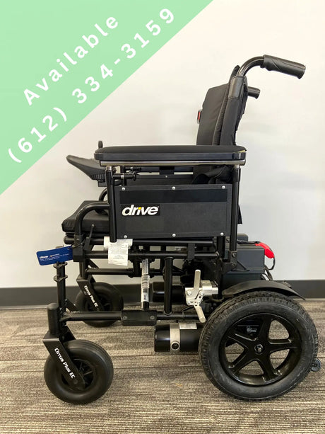 Drive Medical Cirrus Plus EC Power Wheelchair - Left Side