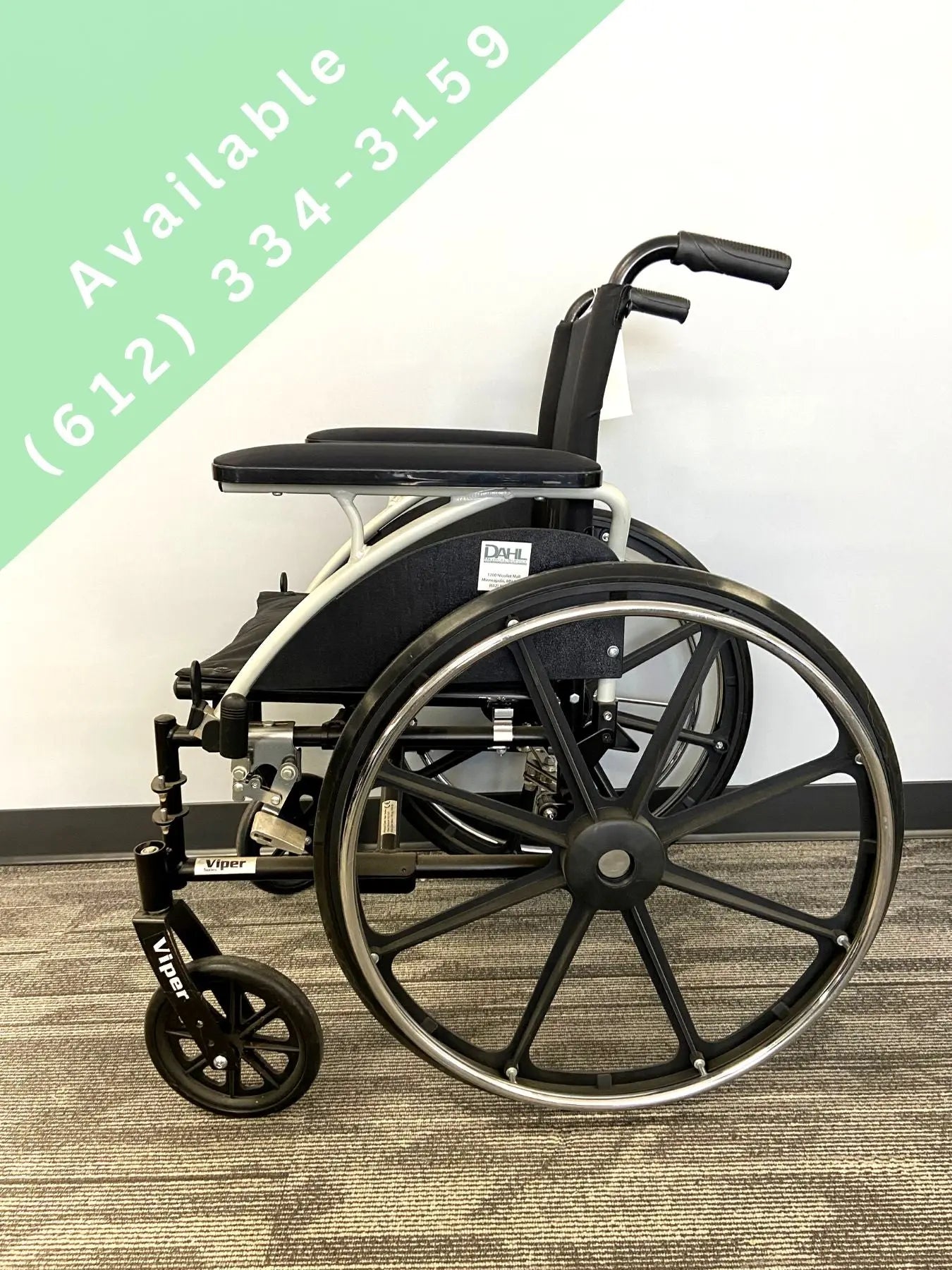 Light Gray Drive Medical Viper Wheelchair