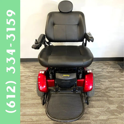 Gray Pride Jazzy 1450 Heavy Duty Power Chair