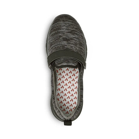 A black women's diabetic shoe from Anodyne footwear