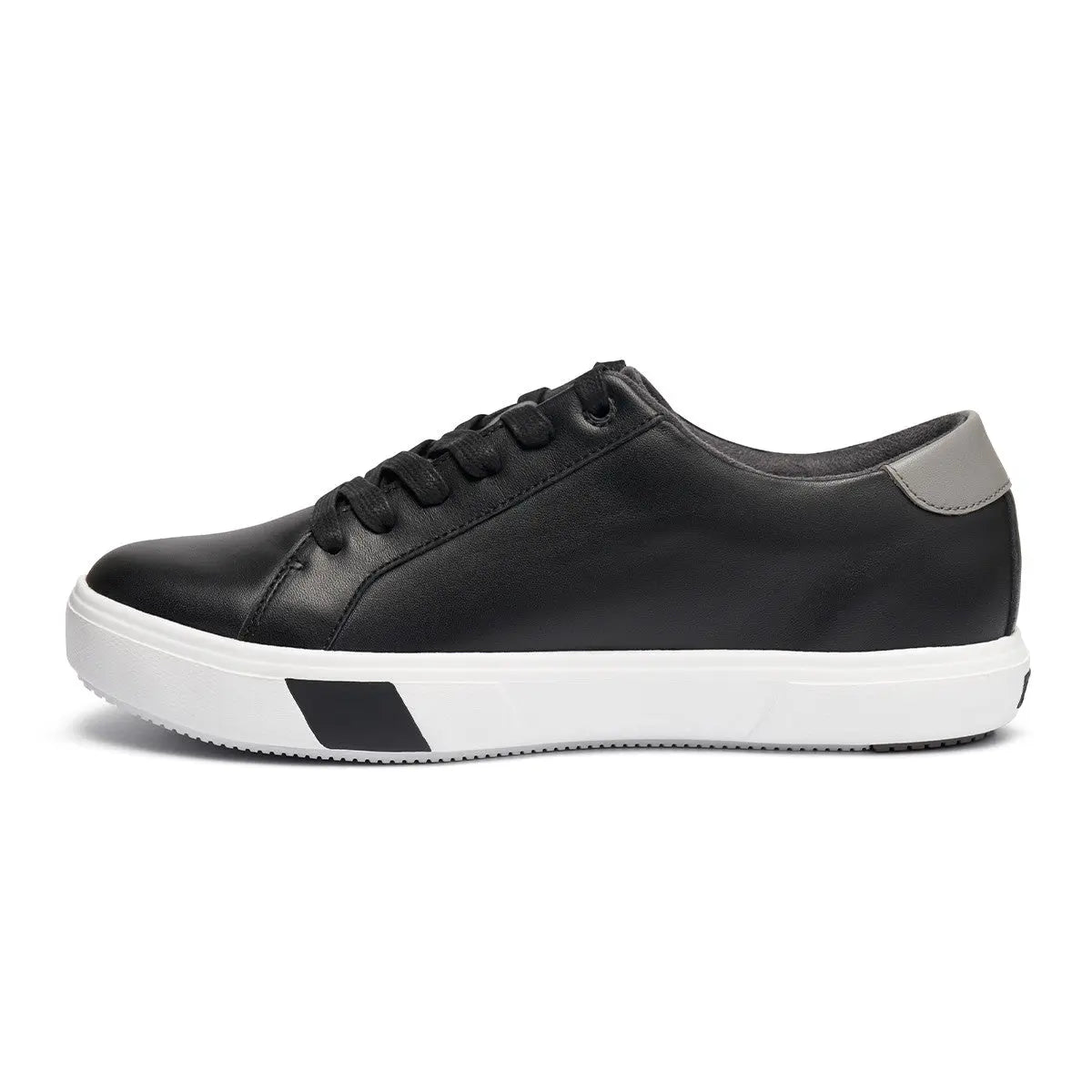 Anodyne Women's No.27 Casual Sneaker, Black with nappa leather