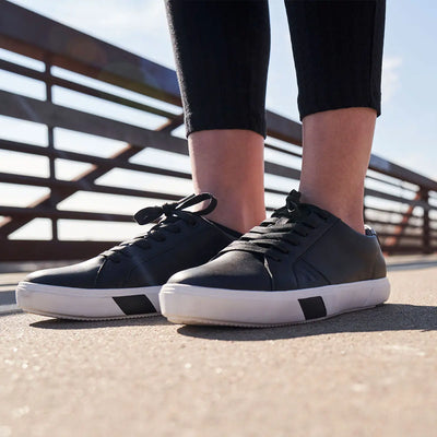 Anodyne Women's No.27 Casual Sneaker, Black outdoors