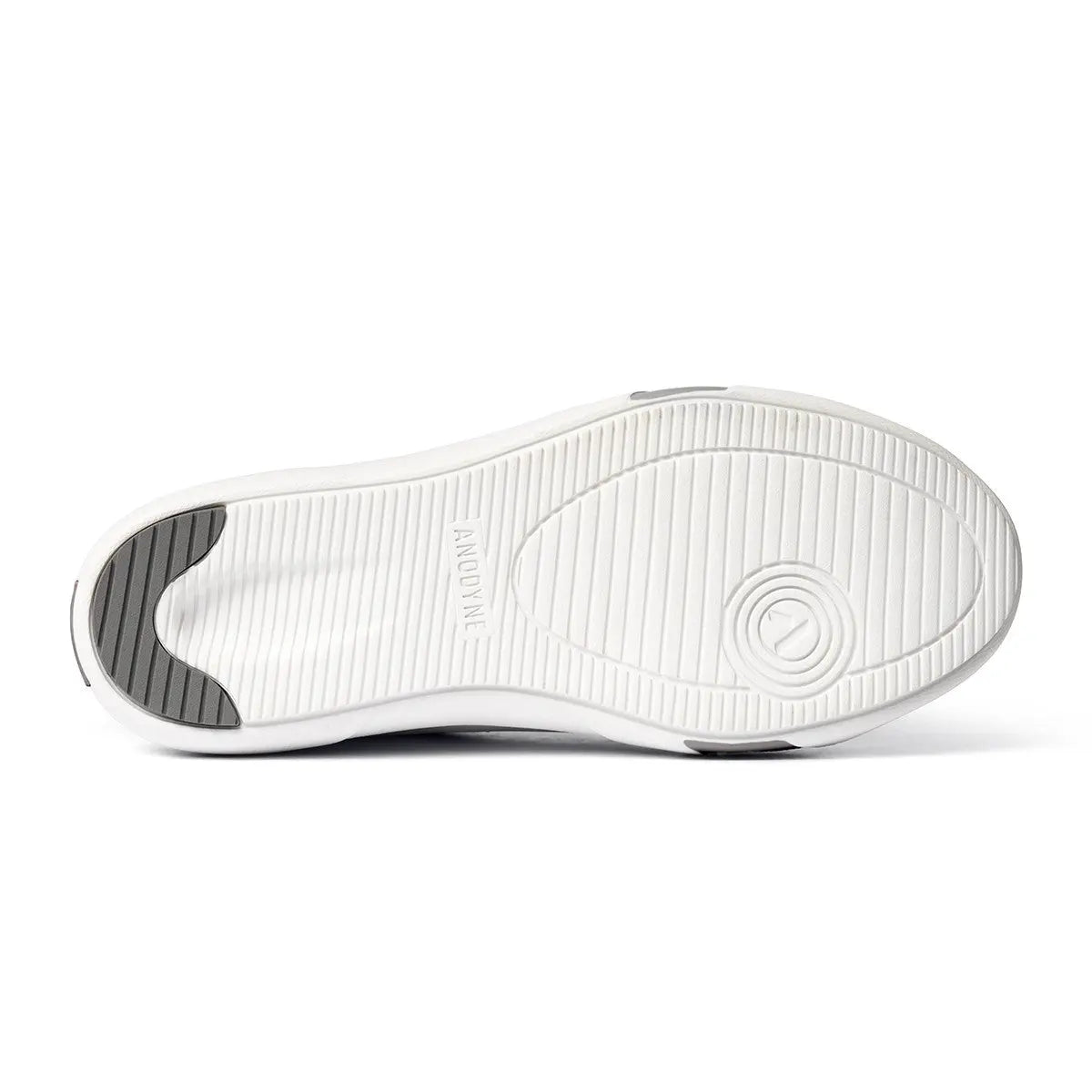 Anodyne Women's No.27 Casual Sneaker, White light weight sole 