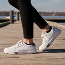 Anodyne Women's No.27 Casual Sneaker, White enjoyed outdoors