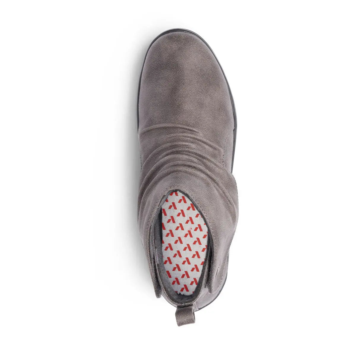 Anodyne No. 91 Women's Therapeutic Diabetic Casual Boot - Grey, Top Image | Dahl Medical Supply