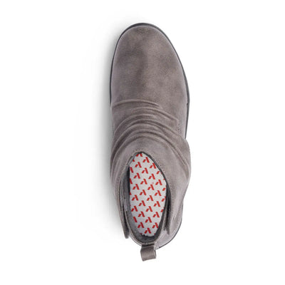 Anodyne No. 91 Women's Therapeutic Diabetic Casual Boot - Grey, Top Image | Dahl Medical Supply