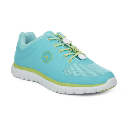 Medium Aquamarine No. 23 Sport Runner - Teal/Lime