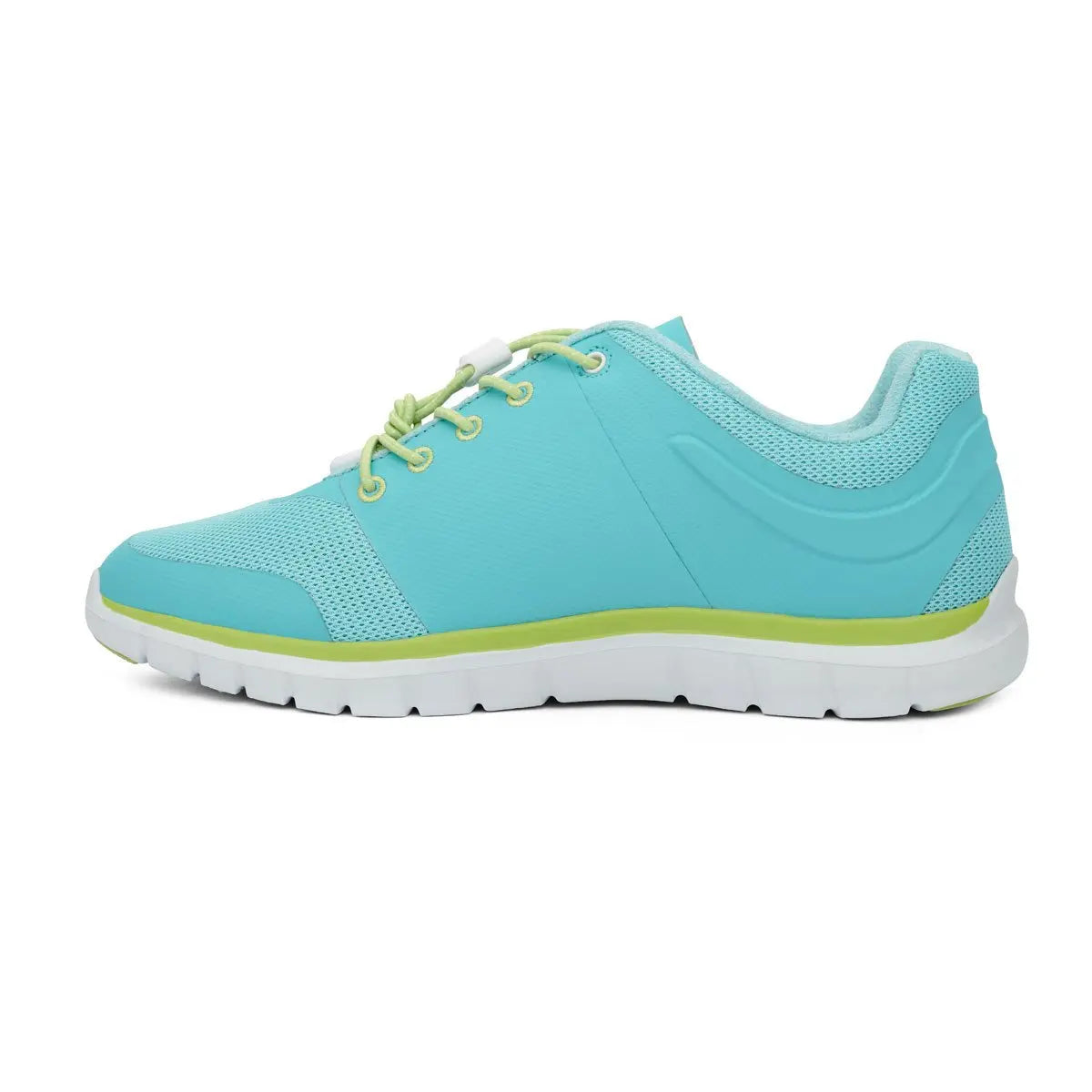 Medium Aquamarine No. 23 Sport Runner - Teal/Lime