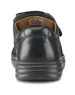 Dr. Comfort Annie X Double Depth Women's Diabetic Shoe, Black - Back View | Dahl Medical Supply