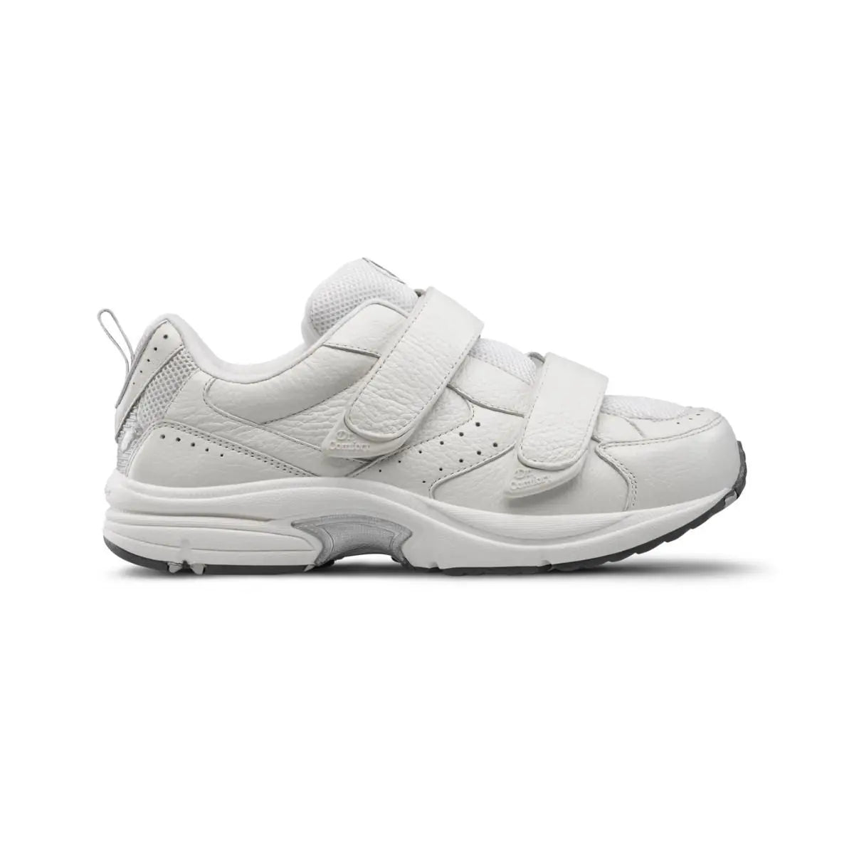 Dr. Comfort Men's Winner-X Therapeutic Double Depth Diabetic Walking Shoe, White - Side Image