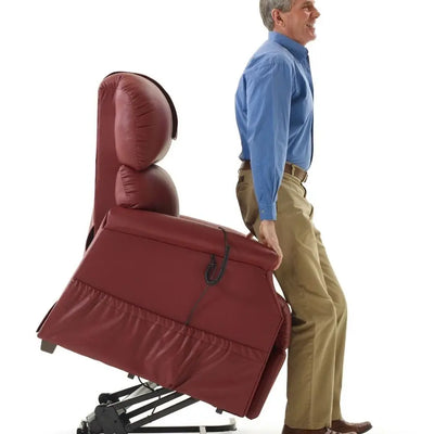 Infinite Position Lift Chair Rental - Standing Position - Dahl Medical Supply
