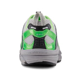 Dr. Comfort Refresh, Lime Women's Athletic Shoe | Heel Image
